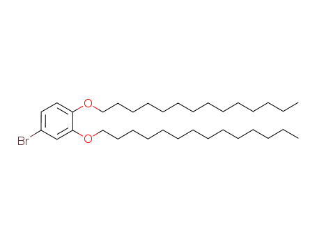 Molecular Structure of 881209-76-3 (4-bromo-1,2-bis(tetradecyloxy)benzene)