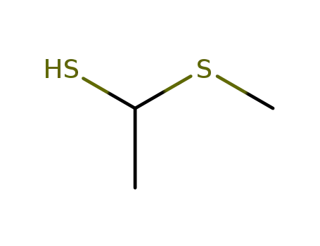 Molecular Structure of 31331-53-0 (1-(methylthio)ethanethiol)