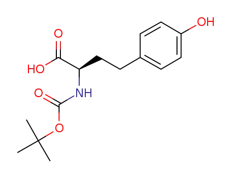 Molecular Structure of 198473-94-8 (BOC-HOMO-L-TYROSINE)