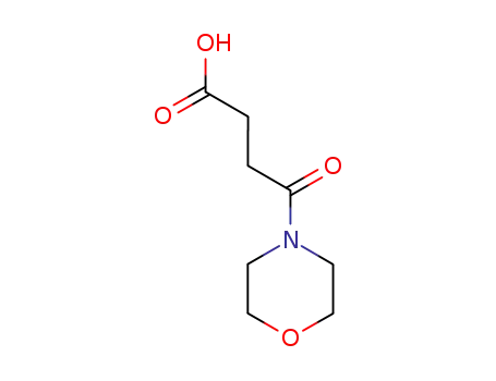 Molecular Structure of 67900-19-0 (4-MORPHOLIN-4-YL-4-OXO-BUTYRIC ACID)