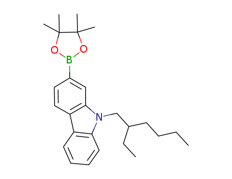 9H-Carbazole,
9-(2-ethylhexyl)-2-(4,4,5,5-tetramethyl-1,3,2-dioxaborolan-2-yl)-(856422-42-9)
