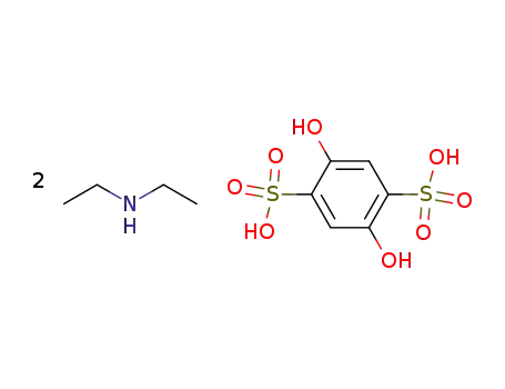 2,5-dihydroxybenzene-1,4-disulfonic acid - N-ethylethanamine (1:2)