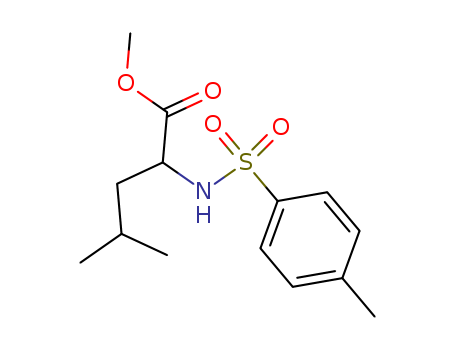 Methyl 4-methyl-2-{[(4-methylphenyl)sulfonyl]-amino}pentanoate