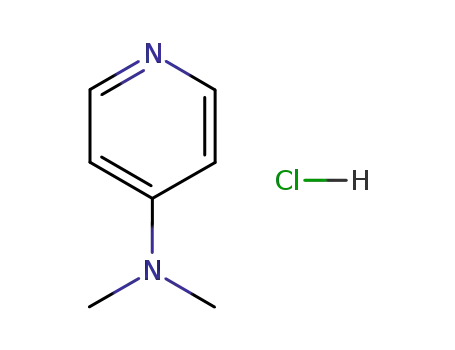 Molecular Structure of 71561-71-2 (4-Pyridinamine, N,N-dimethyl-, monohydrochloride)
