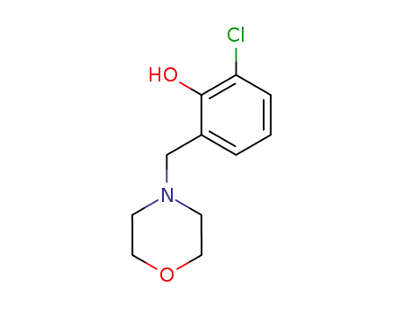 2-chloro-6-(morpholin-4-ylmethyl)phenol