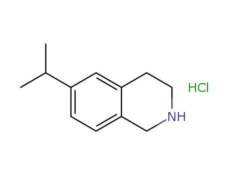 Molecular Structure of 935542-80-6 (6-isopropyl-1,2,3,4-tetrahydroisoquinoline hydrochloride)