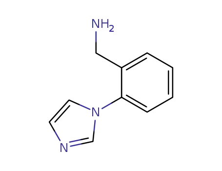 Molecular Structure of 25373-55-1 (1-[2-(1H-IMIDAZOL-1-YL)PHENYL]METHANAMINE)
