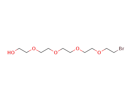 Molecular Structure of 957205-14-0 (3,6,9,12-Tetraoxatetradecan-1-ol, 14-bromo-)