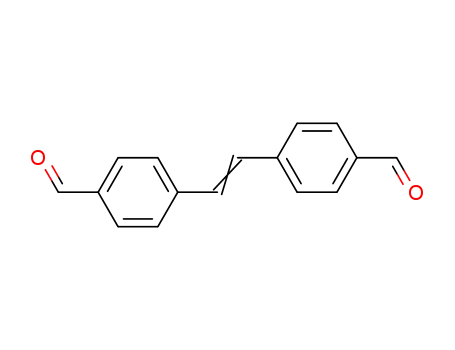 Molecular Structure of 4720-99-4 (Benzaldehyde, 4,4'-(1,2-ethenediyl)bis-)