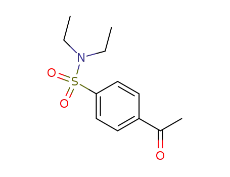 Molecular Structure of 1658-97-5 (4-ACETYL-N,N-DIETHYL-BENZENESULFONAMIDE)