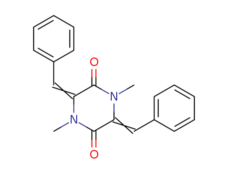 2,5-Piperazinedione, 1,4-dimethyl-3,6-bis(phenylmethylene)-
