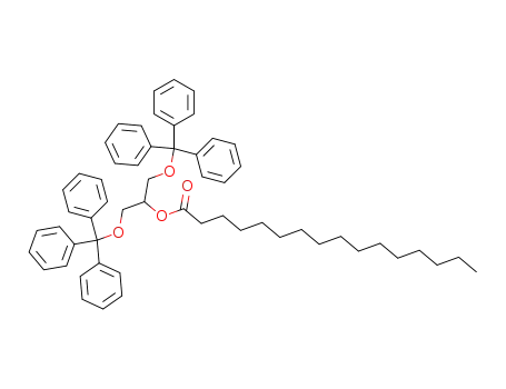 2-palmitoyloxy-1,3-bis-trityloxy-propane