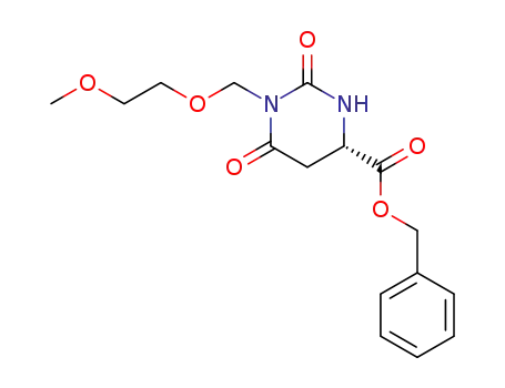 (S)-1-(2-Methoxy-ethoxymethyl)-2,6-dioxo-hexahydro-pyrimidine-4-carboxylic acid benzyl ester