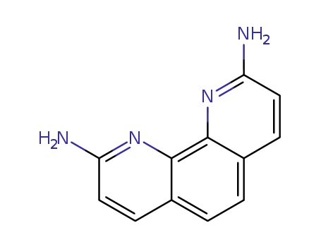 Molecular Structure of 38182-65-9 (1,10-Phenanthroline-2,9-diamine)