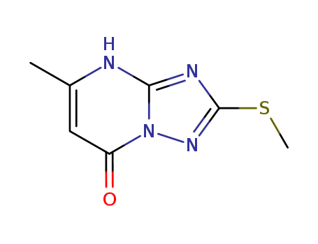 [1,2,4]Triazolo[1,5-a]pyrimidin-7(4H)-one, 5-methyl-2-(methylthio)-