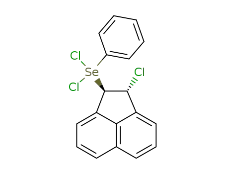 Molecular Structure of 109391-84-6 (C<sub>18</sub>H<sub>13</sub>Cl<sub>3</sub>Se)