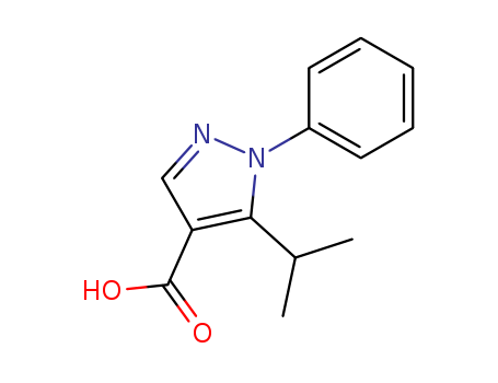 1H-Pyrazole-4-carboxylicacid, 5-(1-methylethyl)-1-phenyl-