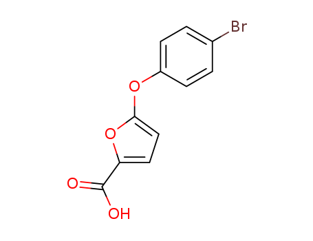 5-(4-Bromophenoxy)-2-furoic acid