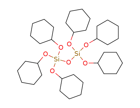 Molecular Structure of 4705-20-8 (tricyclohexyl tris(cyclohexyloxy)silyl orthosilicate)
