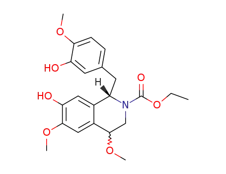 (+)-4-Methoxy-N-carbethoxy-N-norreticuline