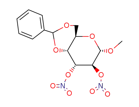 Methyl 4,6-O-benzylidene-α-D-altropyranoside 2,3-dinitrate