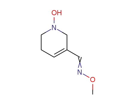 1-hydroxy-1,2,5,6-tetrahydropyridine-3-carboxaldehyde-O-methyloxime
