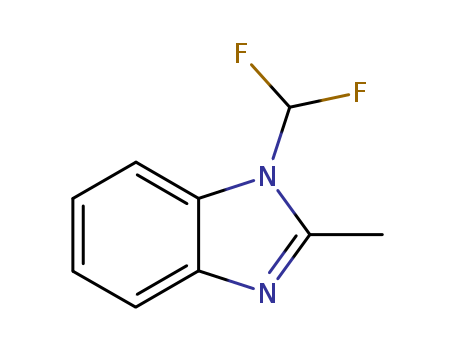1H-Benzimidazole,1-(difluoromethyl)-2-methyl-