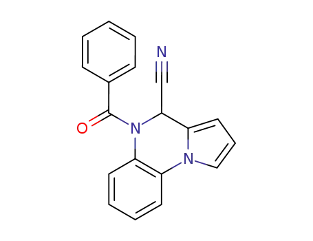 5-benzoyl-4-cyano-4,5-dihydropyrrolo<1,2-a>quinoxaline