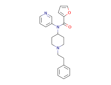 2-Furancarboxamide, N-[1-(2-phenylethyl)-4-piperidinyl]-N-3-pyridinyl-