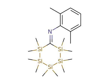 2,2,3,3,4,4,5,5,6,6-decamethyl-1-(2,6-xylylimino)-2,3,4,5,6-pentasilacyclohexane