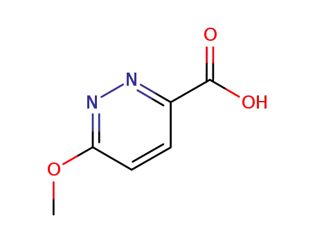 Molecular Structure of 56434-28-7 (6-Methoxypyridazine-3-carboxylic acid)