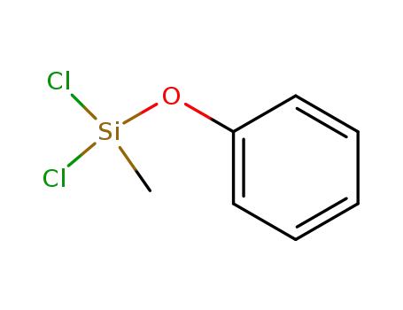 Molecular Structure of 826-06-2 (Dichloro(methyl)phenoxysilane)