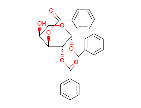 (4-benzoyloxy-5-hydroxy-2-phenylmethoxy-oxan-3-yl) benzoate cas  18403-13-9