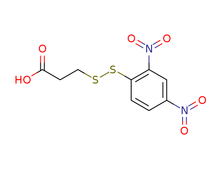 3-((2,4-Bis(hydroxy(oxido)amino)phenyl)dithio)propanoic acid cas  3513-48-2