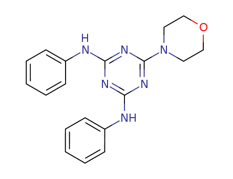 2,4-BIS(PHENYLAMINO)-6-(4-MORPHOLINO)-1,3,5-TRIAZINE