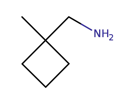Molecular Structure of 933722-69-1 ((1-methylcyclobutyl)methanamine hydrochloride)