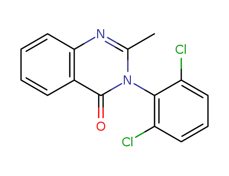 4(3H)-Quinazolinone,3-(2,6-dichlorophenyl)-2-methyl-