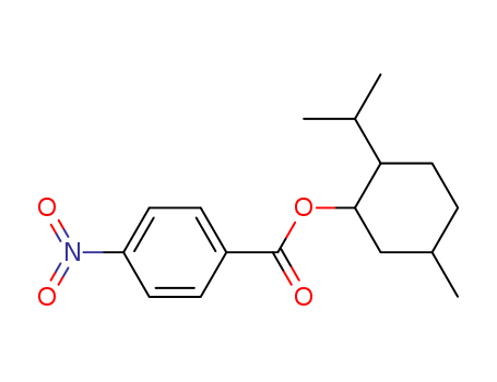 Cyclohexanol,5-methyl-2-(1-methylethyl)-, 1-(4-nitrobenzoate) cas  4277-14-9