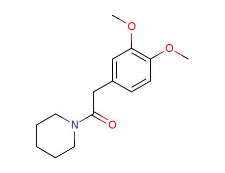 Piperidine, 1-[(3,4-dimethoxyphenyl)acetyl]-