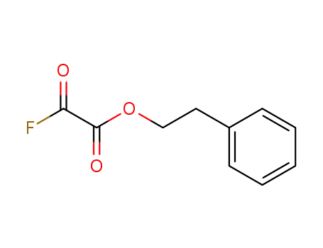 Molecular Structure of 74512-46-2 (Acetic acid, fluorooxo-, 2-phenylethyl ester)