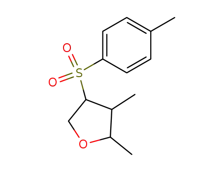 Molecular Structure of 89478-99-9 (Furan, tetrahydro-2,3-dimethyl-4-[(4-methylphenyl)sulfonyl]-)