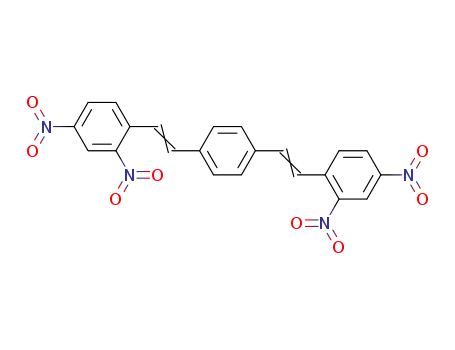 Molecular Structure of 2695-78-5 (1,4-bis-(2,4-dinitro-styryl)-benzene)