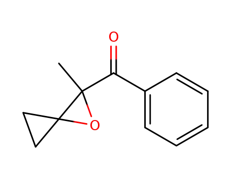 Molecular Structure of 80706-58-7 (Methanone, (2-methyl-1-oxaspiro[2.2]pent-2-yl)phenyl-)