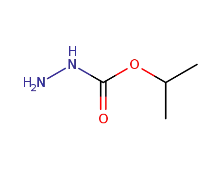 Molecular Structure of 6271-30-3 (Hydrazinecarboxylic  acid,  1-methylethyl  ester)