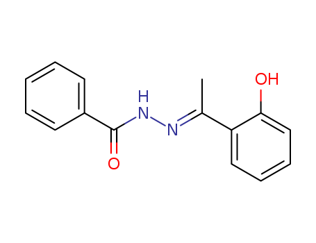 Molecular Structure of 139924-53-1 (Benzoic acid, [1-(2-hydroxyphenyl)ethylidene]hydrazide, (E)-)
