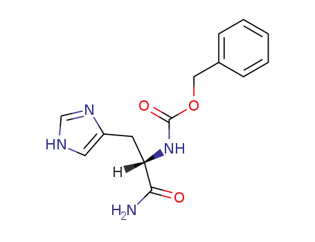Molecular Structure of 16706-41-5 (Z-HIS-NH2)