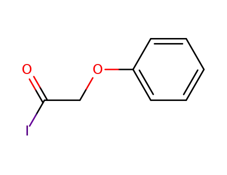 Molecular Structure of 79929-43-4 (Phenoxyacetyl iodide)