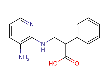 Benzeneacetic acid, a-[[(3-amino-2-pyridinyl)amino]methyl]-