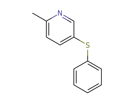 Molecular Structure of 779979-90-7 (Pyridine, 2-methyl-5-(phenylthio)- (9CI))