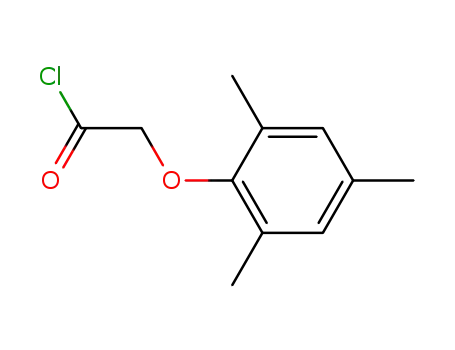 Molecular Structure of 20509-83-5 (2,4,6-trimethylphenoxyacetyl chloride)